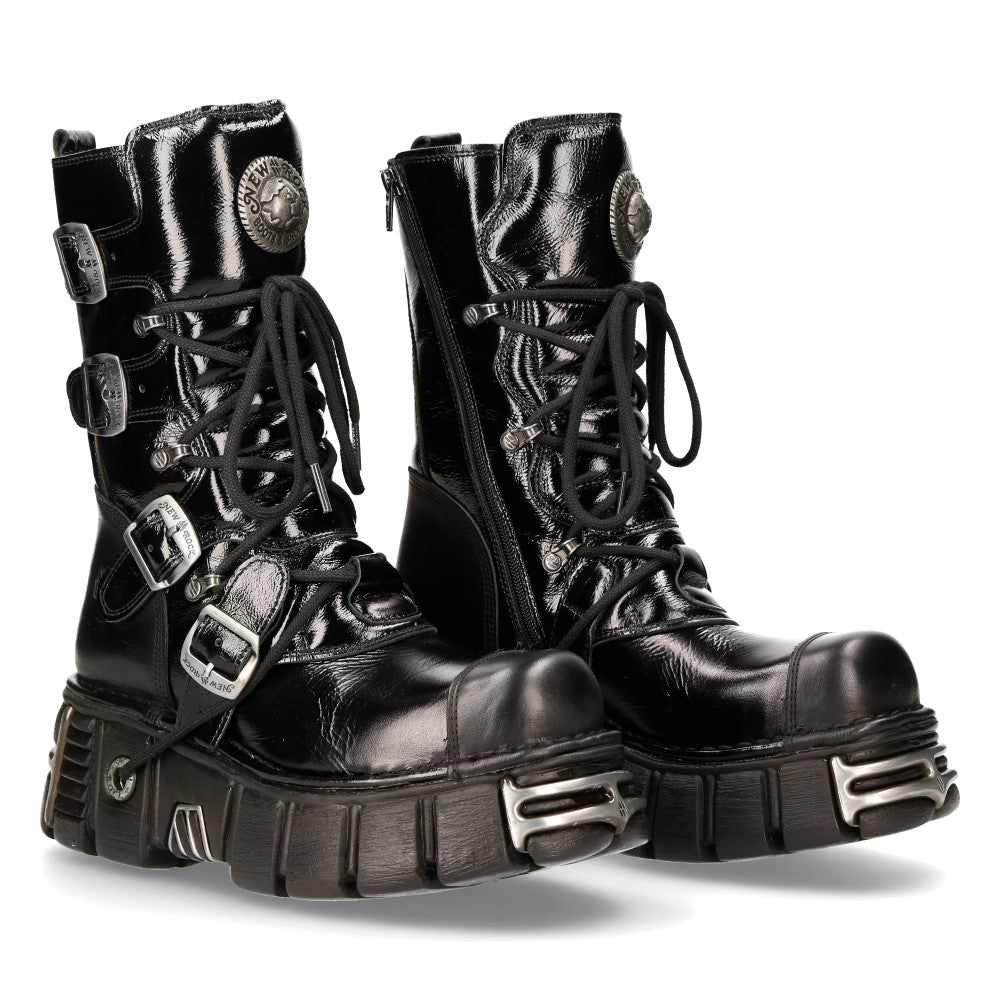 NEW ROCK ブーツ 本革 メタルプレート M-313-S1 – New Rock Boots & Shoes