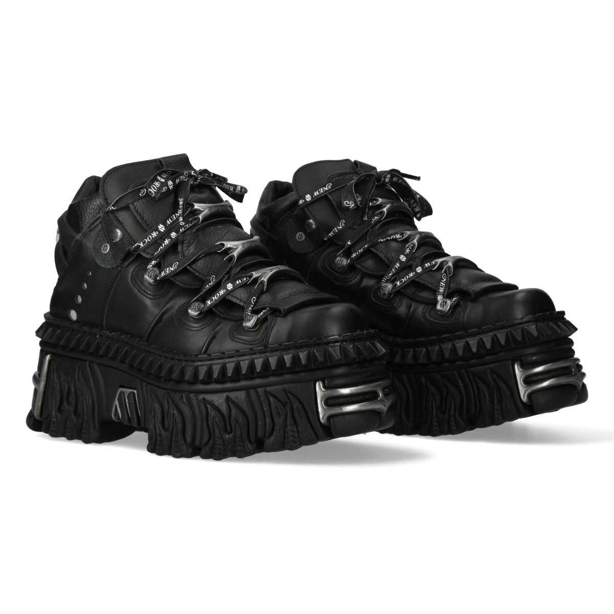 NEW ROCK M-WALL106-S30厚底シューズ（NR061） 24.5 M-WALL106-S30 – New Rock Boots & Shoes