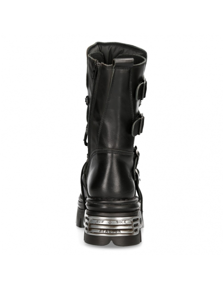 BOOT BLACK REACTOR WITH LACES M-373-S4