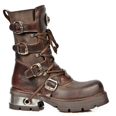 靴 NEW ROCK brown long boots M-373-C54 – New Rock Boots & Shoes