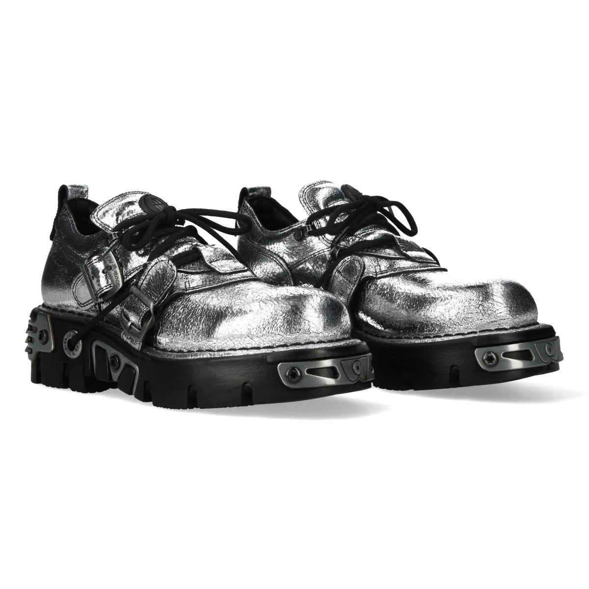 NEW ROCK M-258-C1 ブラックシルバー 40 M-994-C12 – New Rock Boots & Shoes