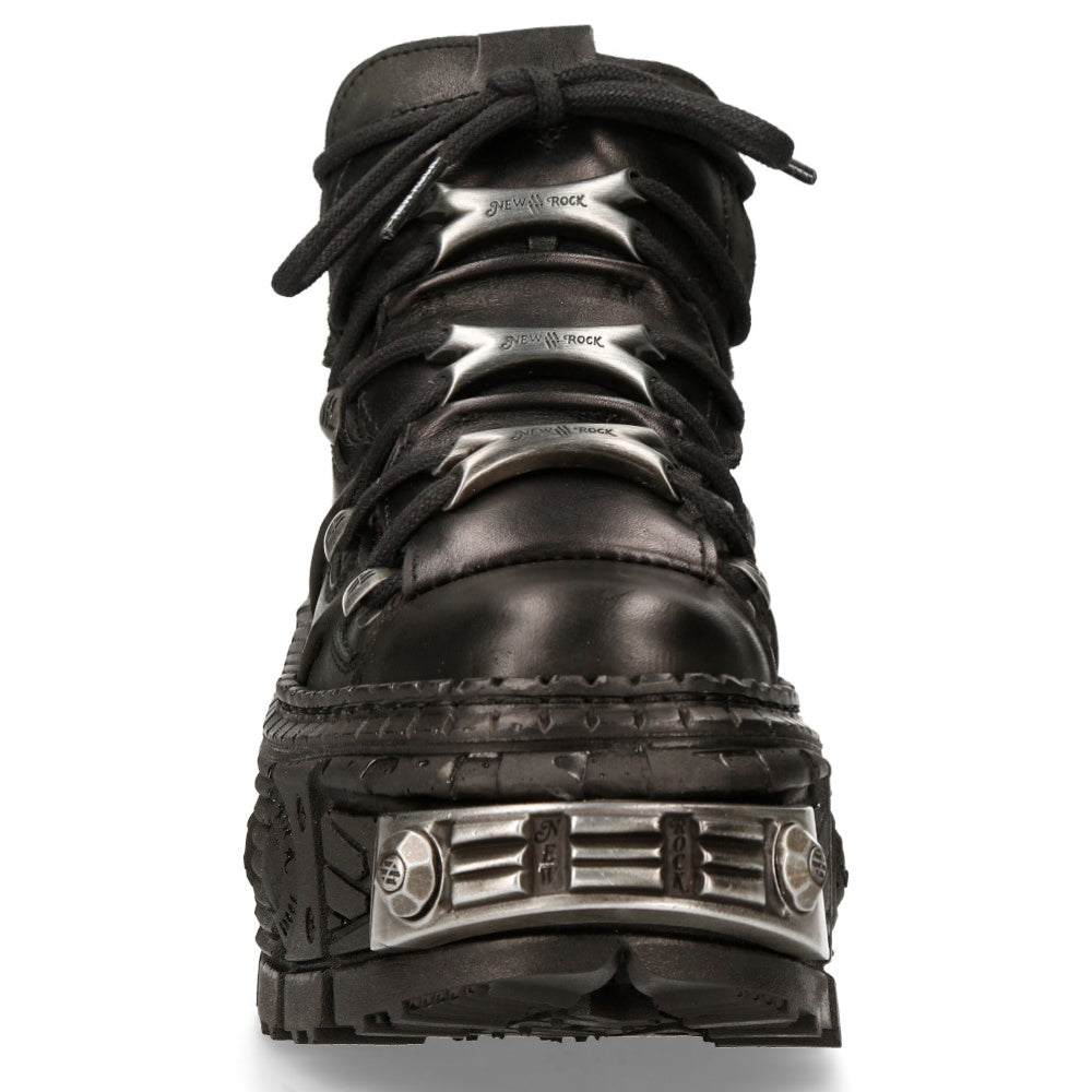 【美品】NEWROCK M-WALL106-S10 厚底ブーツ 約24cm M-WALL106-S10 – New Rock Boots & Shoes