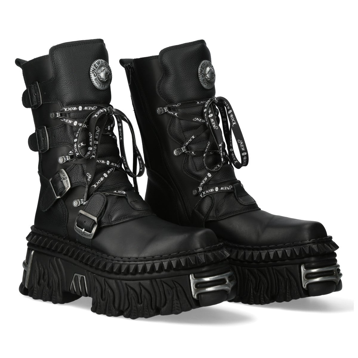 美品 NEW ROCK 厚底ブーツ M-WALL1473-S3 archive M-WALL1473-S3 – New Rock Boots & Shoes